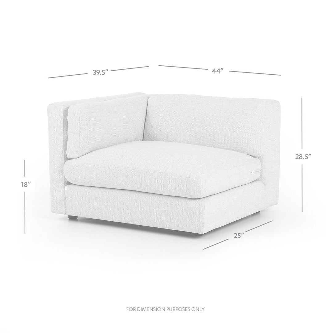 Build Your Own: Genevieve Sectional - Laf Piece - Irving Taupe