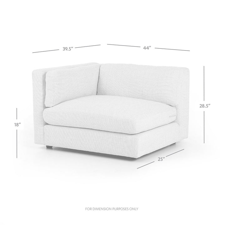 Build Your Own: Genevieve Sectional - Laf Piece - Irving Taupe