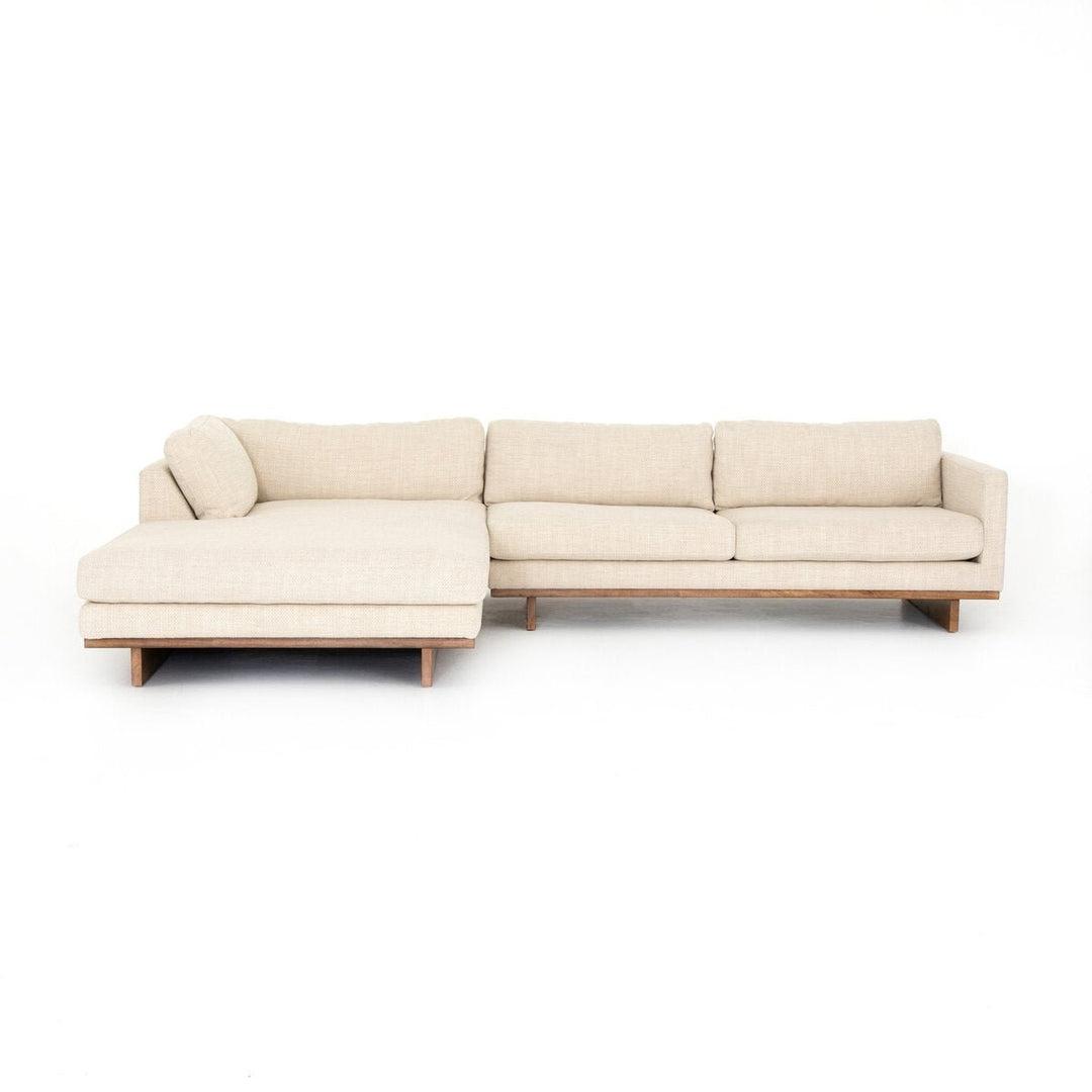 Montclair 2-Piece Sectional - LAF 133" Irving Taupe