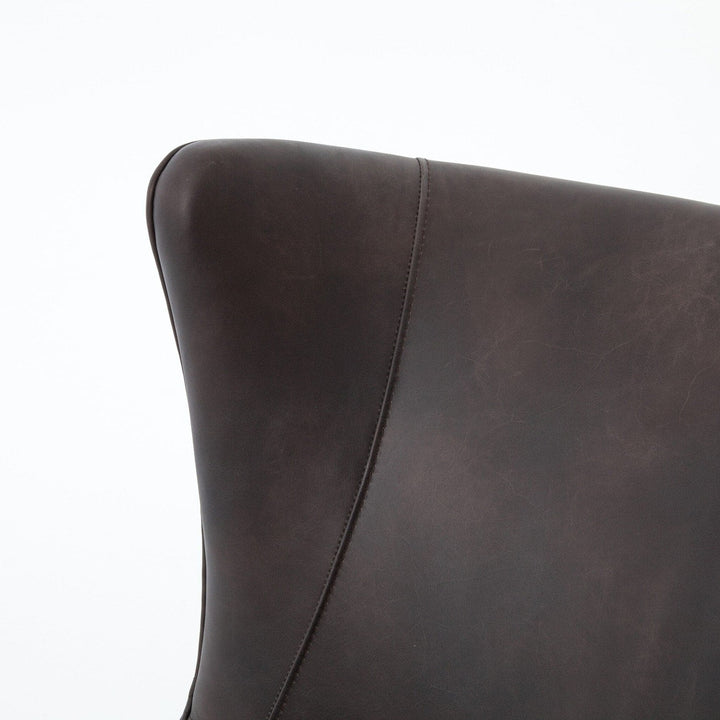 Blythe Wing Chair - Vintage Black