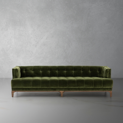 Dylan Sofa-Four Hands-FH-CKEN-E1C-557-SofasSapphire Olive Fabric-1-France and Son