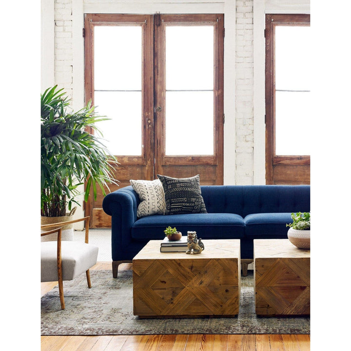 Ashton Sofa - 95" - Plush Navy