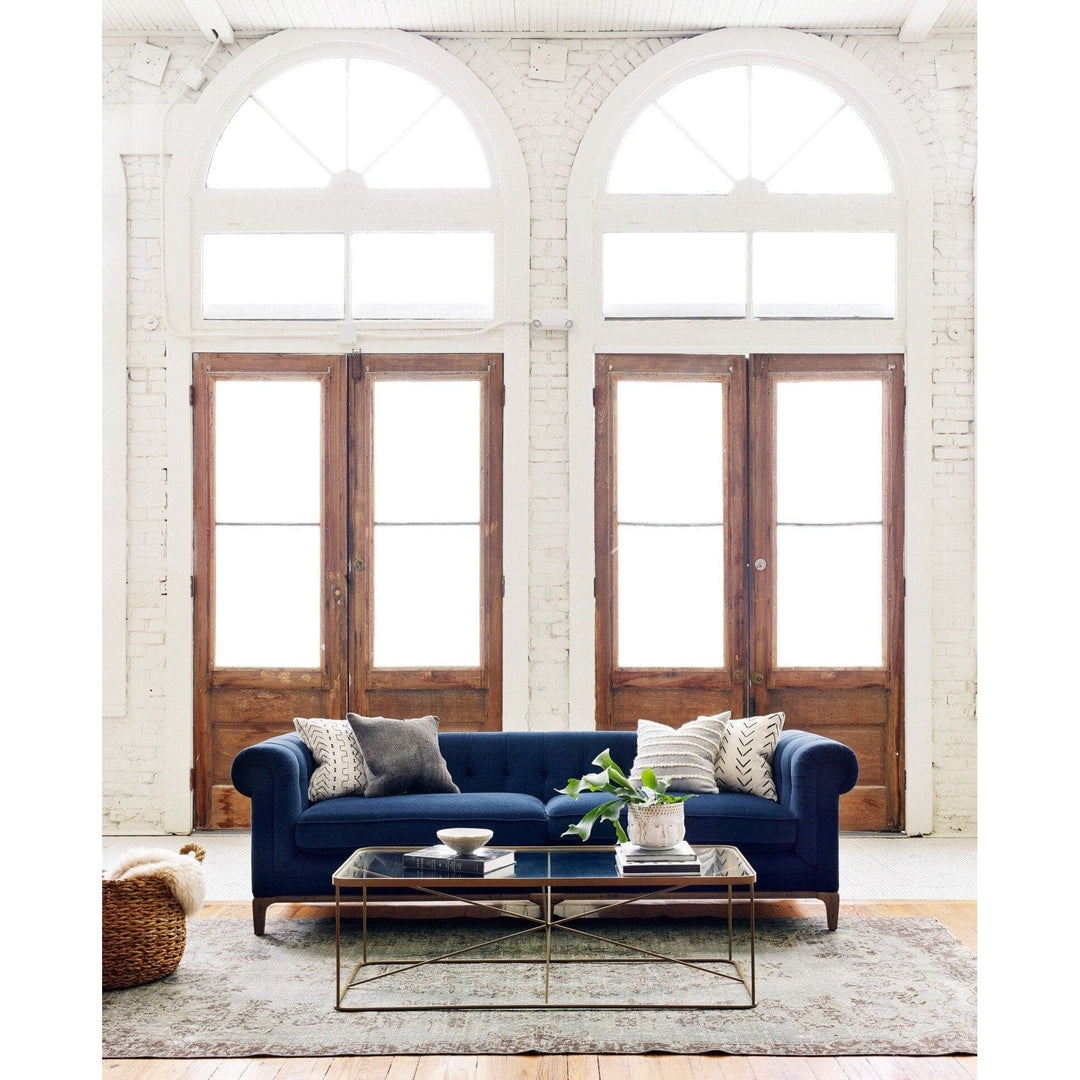 Ashton Sofa - 95" - Plush Navy