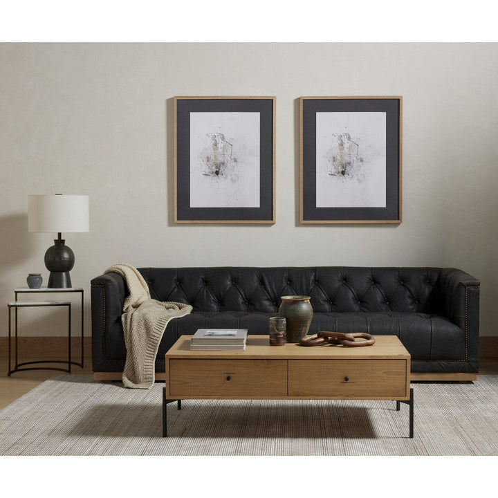 Larkin Sofa - Destroyed Black