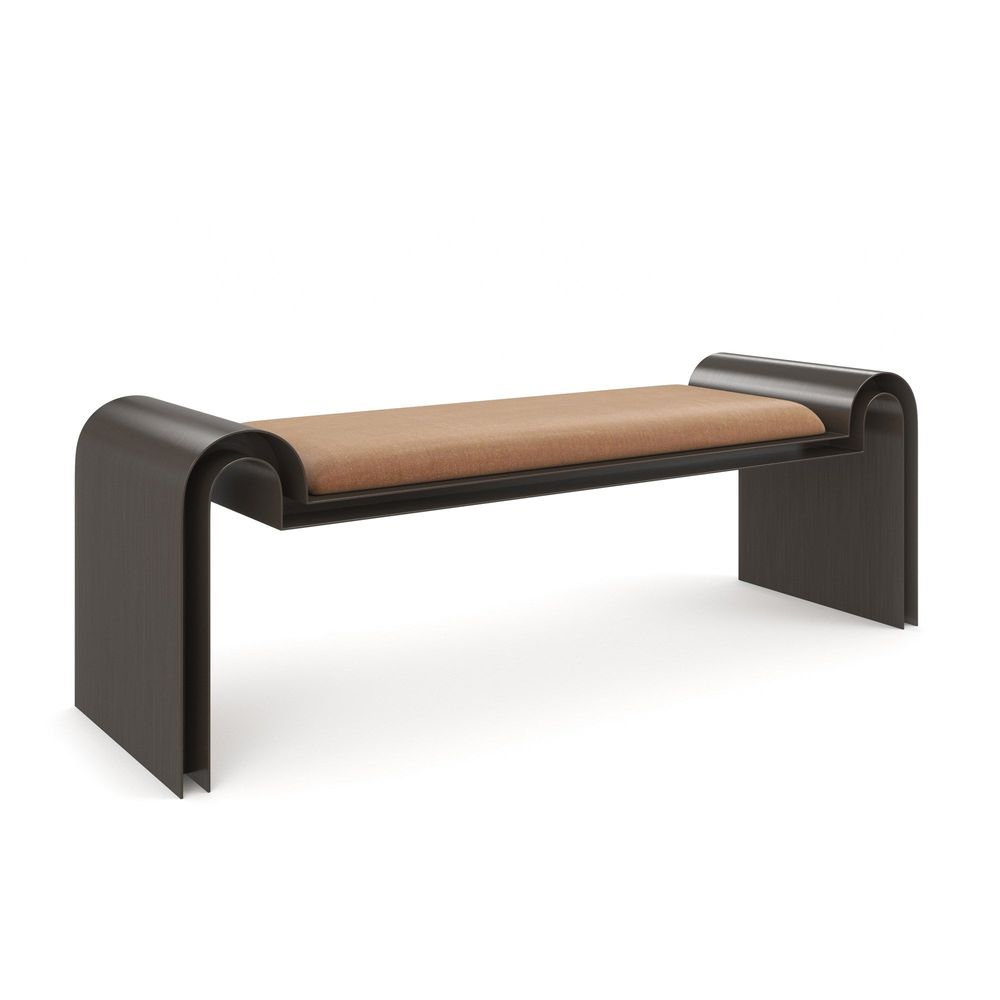 Brock Mohair Bench