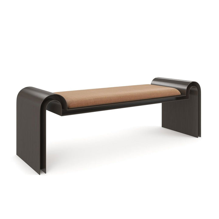 Brock Mohair Bench