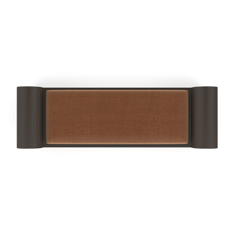 Brock Mohair Bench