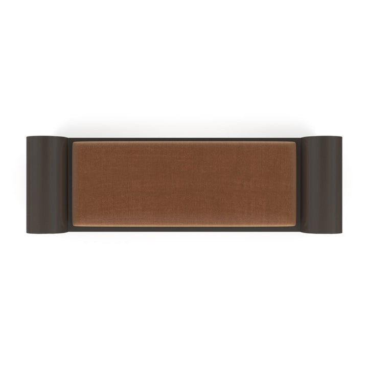 Brock Mohair Bench
