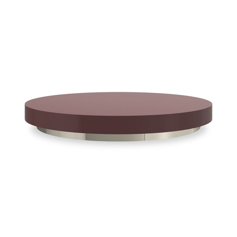 Serveware: Trays Rowan Cocktail Round Accent Tray