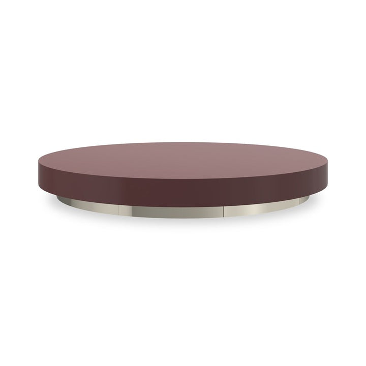 Serveware: Trays Rowan Cocktail Round Accent Tray