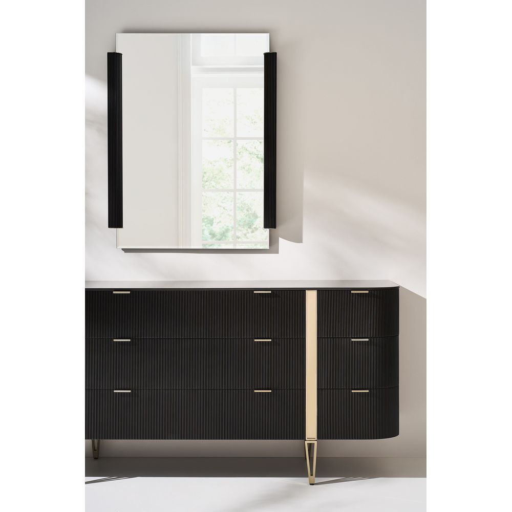 Wall Mirrors Gaze - Brown, Gold