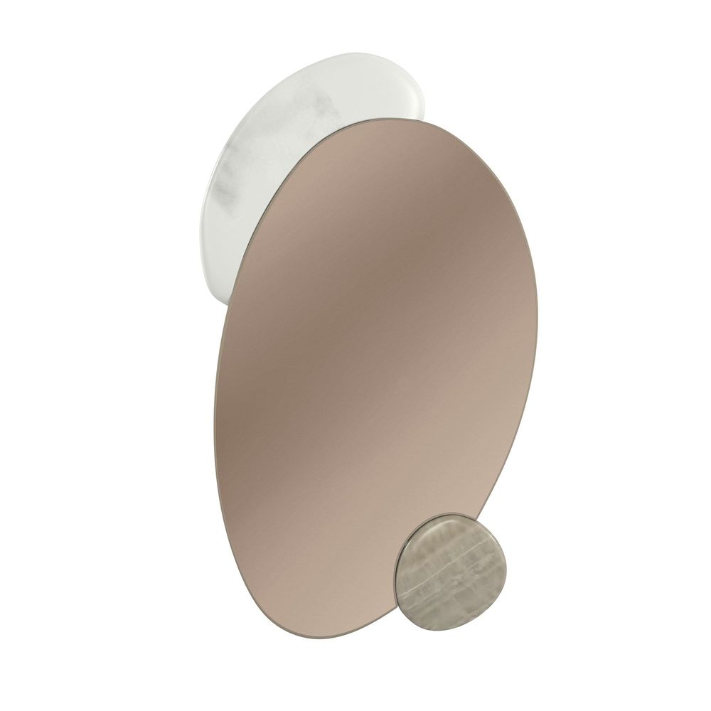 Wall Mirrors Reverb Mirror - Gold