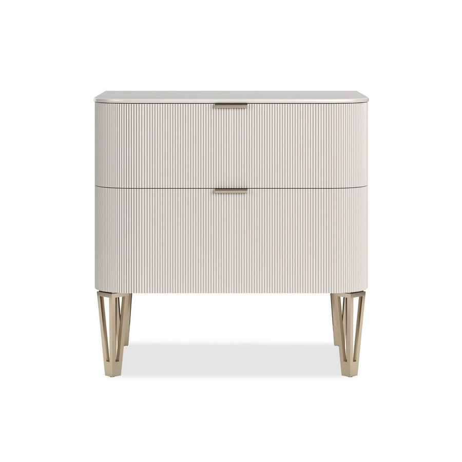 Nightstands Affection 26 - White, Gold