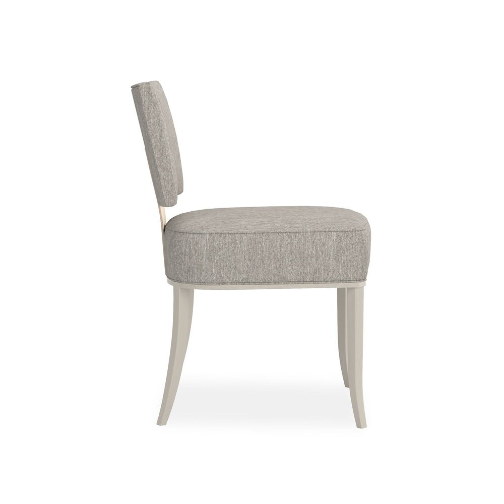 Allocated Side Dining Chair - White, Gold