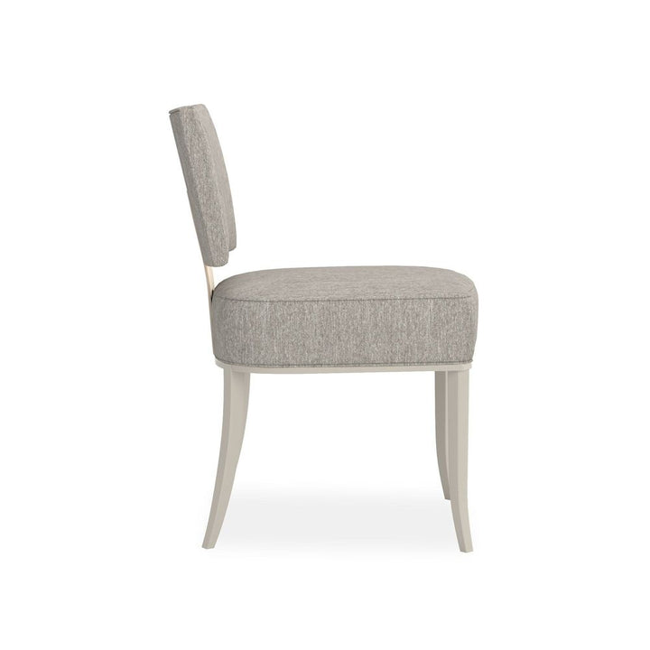 Allocated Side Dining Chair - White, Gold