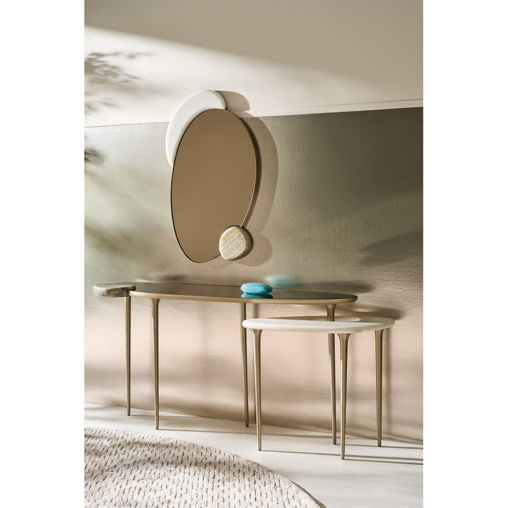 Wall Mirrors Reverb Mirror - Gold