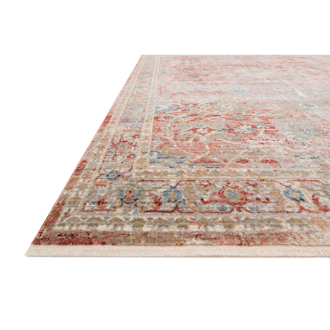 Loloi Claire Red / Ivory 7'-10" x 10'-2" Area Rug