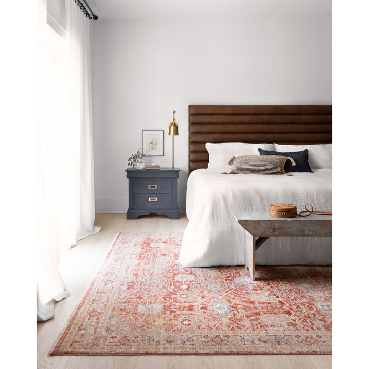 Loloi Claire Red / Ivory 11'-6" x 15'-7" Area Rug