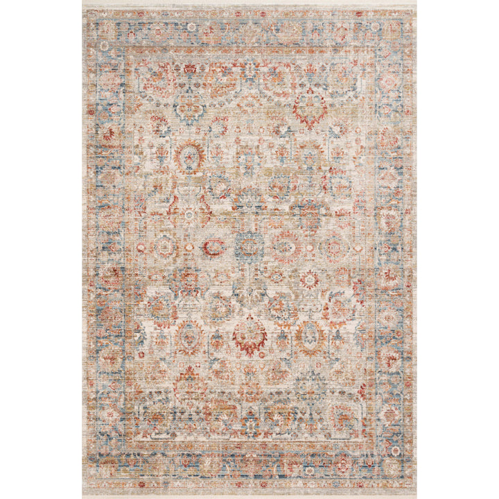 Loloi Claire Ivory / Ocean 11'-6" x 15'-7" Area Rug