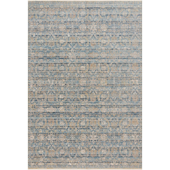 Loloi Claire Ocean / Gold 18" x 18" Sample Rug