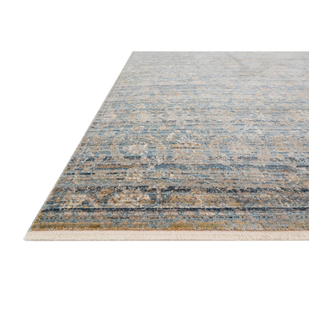 Loloi Claire Ocean / Gold 2'-7" x 8'-0" Runner Rug