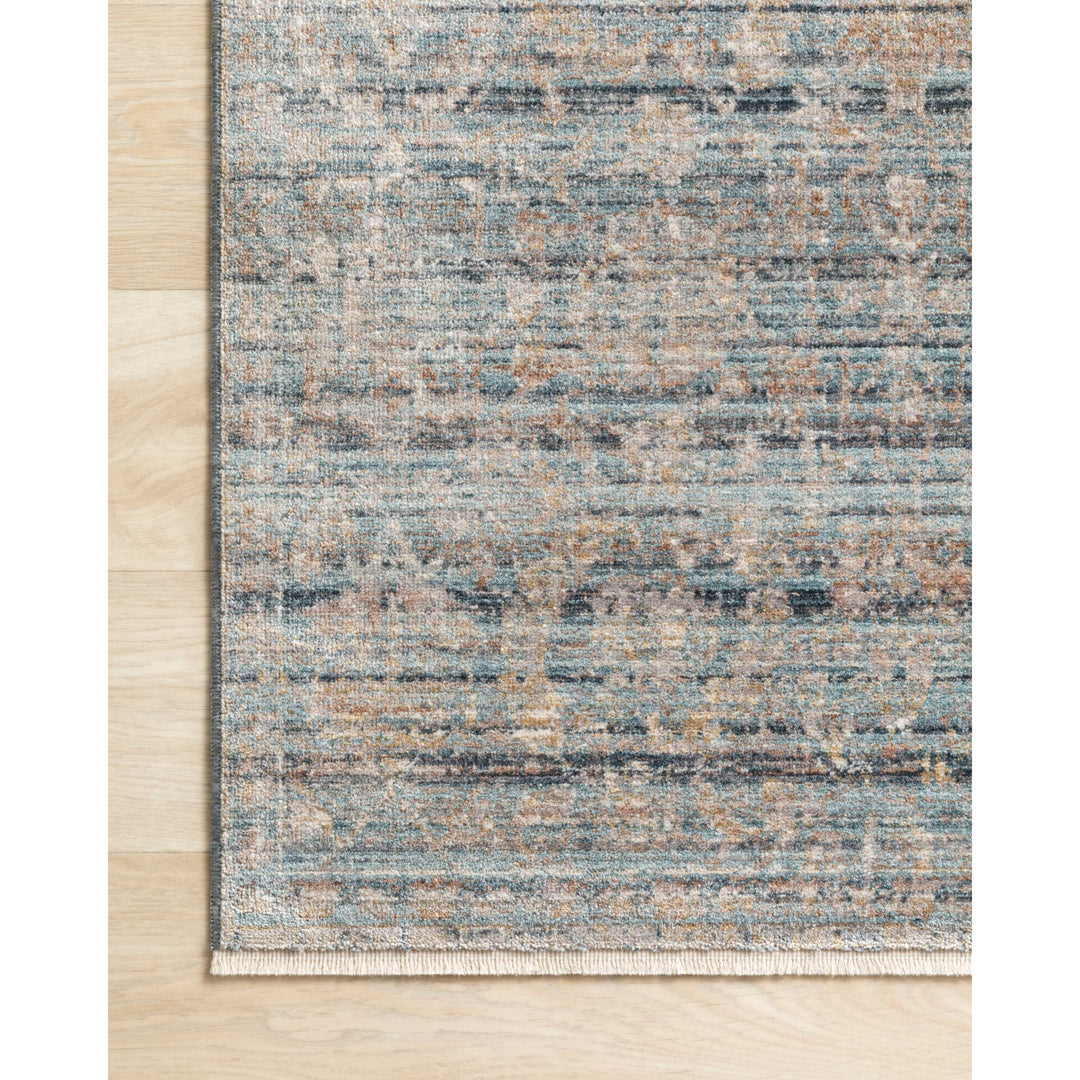 Loloi Claire Ocean / Gold 18" x 18" Sample Rug