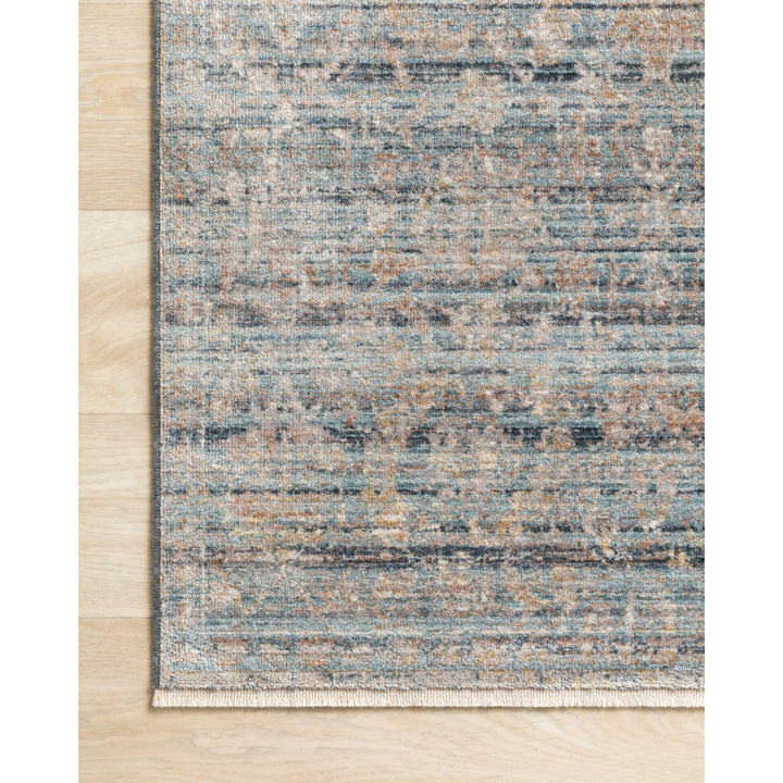 Loloi Claire Ocean / Gold 2'-7" x 8'-0" Runner Rug