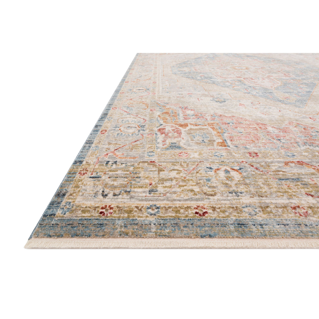 Loloi Claire Blue / Multi 2'-7" x 8'-0" Runner Rug