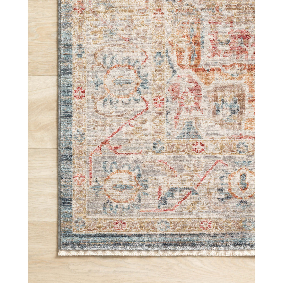 Loloi Claire Blue / Multi 2'-7" x 8'-0" Runner Rug