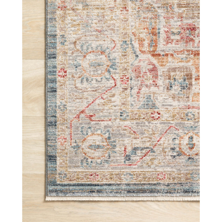 Loloi Claire Blue / Multi 2'-7" x 8'-0" Runner Rug