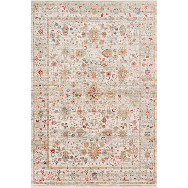 Loloi Claire Ivory / Multi 5'-3" x 7'-9" Area Rug