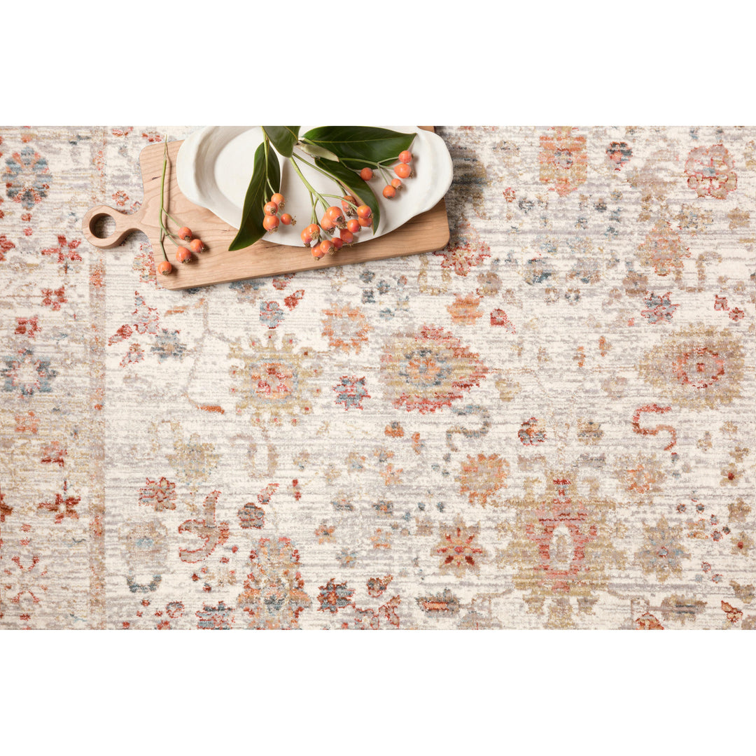 Loloi Claire Ivory / Multi 5'-3" x 7'-9" Area Rug