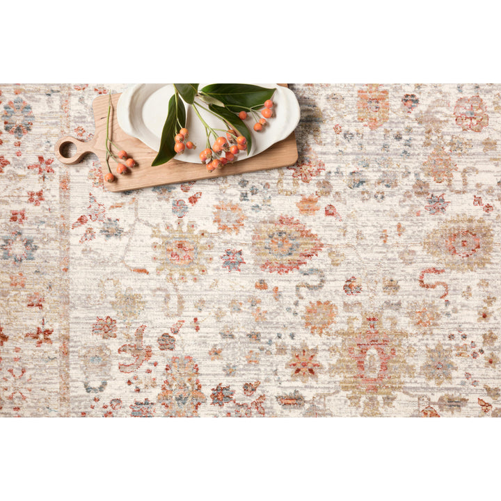 Loloi Claire Ivory / Multi 5'-3" x 7'-9" Area Rug