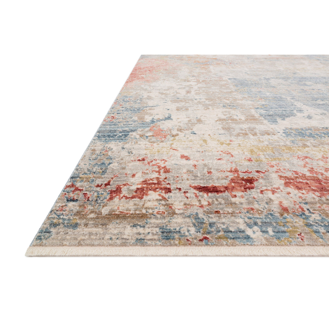 Loloi Claire Grey / Multi 2'-7" x 8'-0" Runner Rug