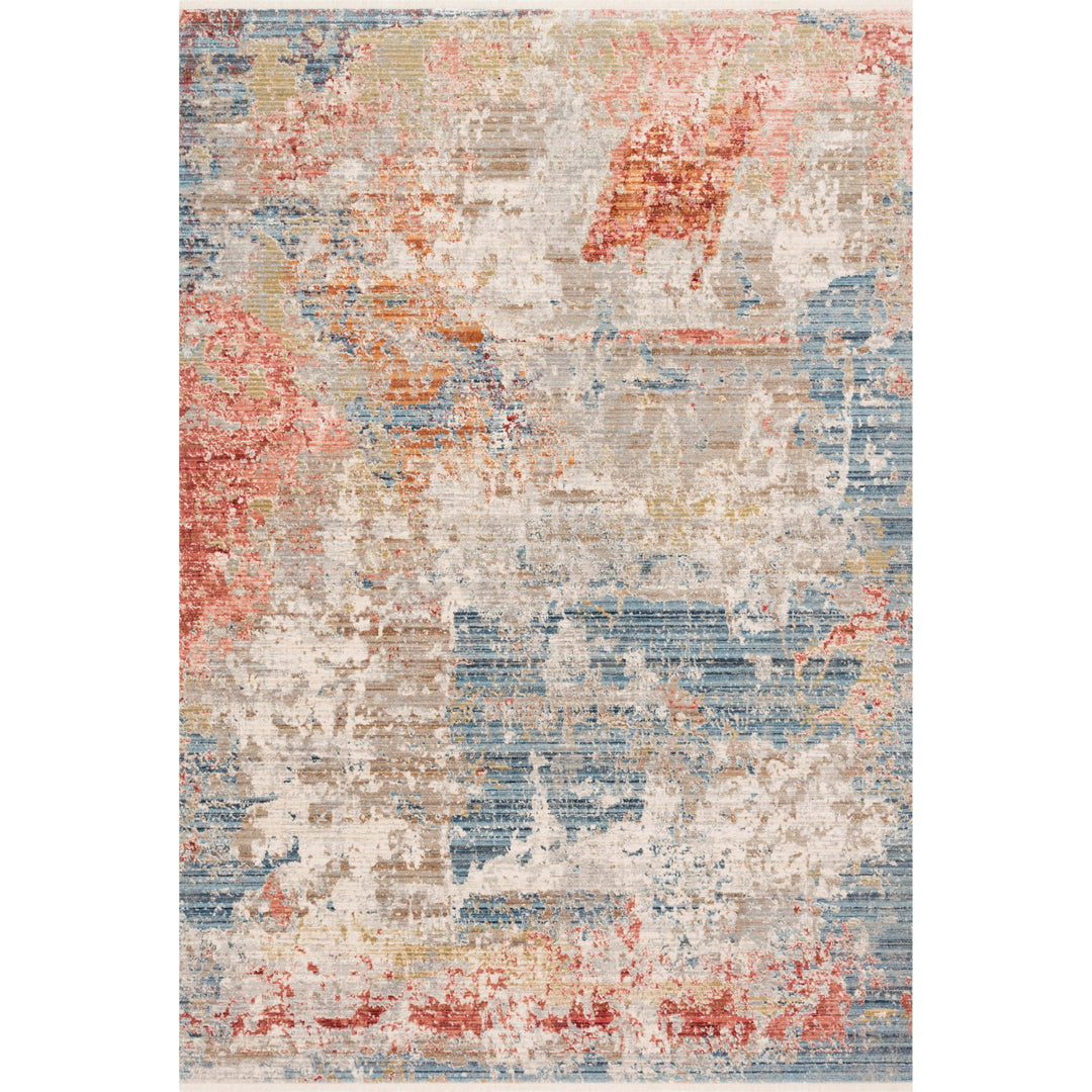 Loloi Claire Grey / Multi 2'-7" x 9'-6" Runner Rug