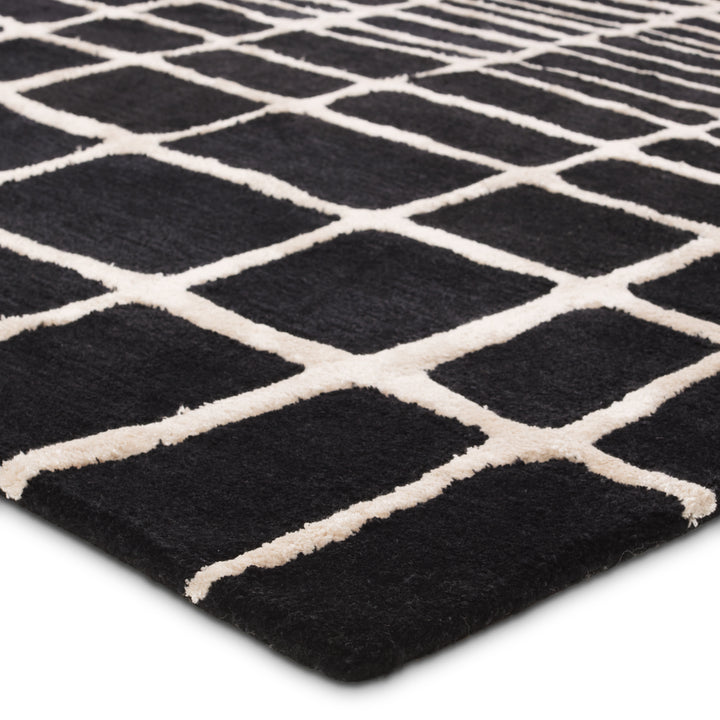 Jaipur Living Innate Handmade Striped Black/Ivory Area Rug (5'X8')