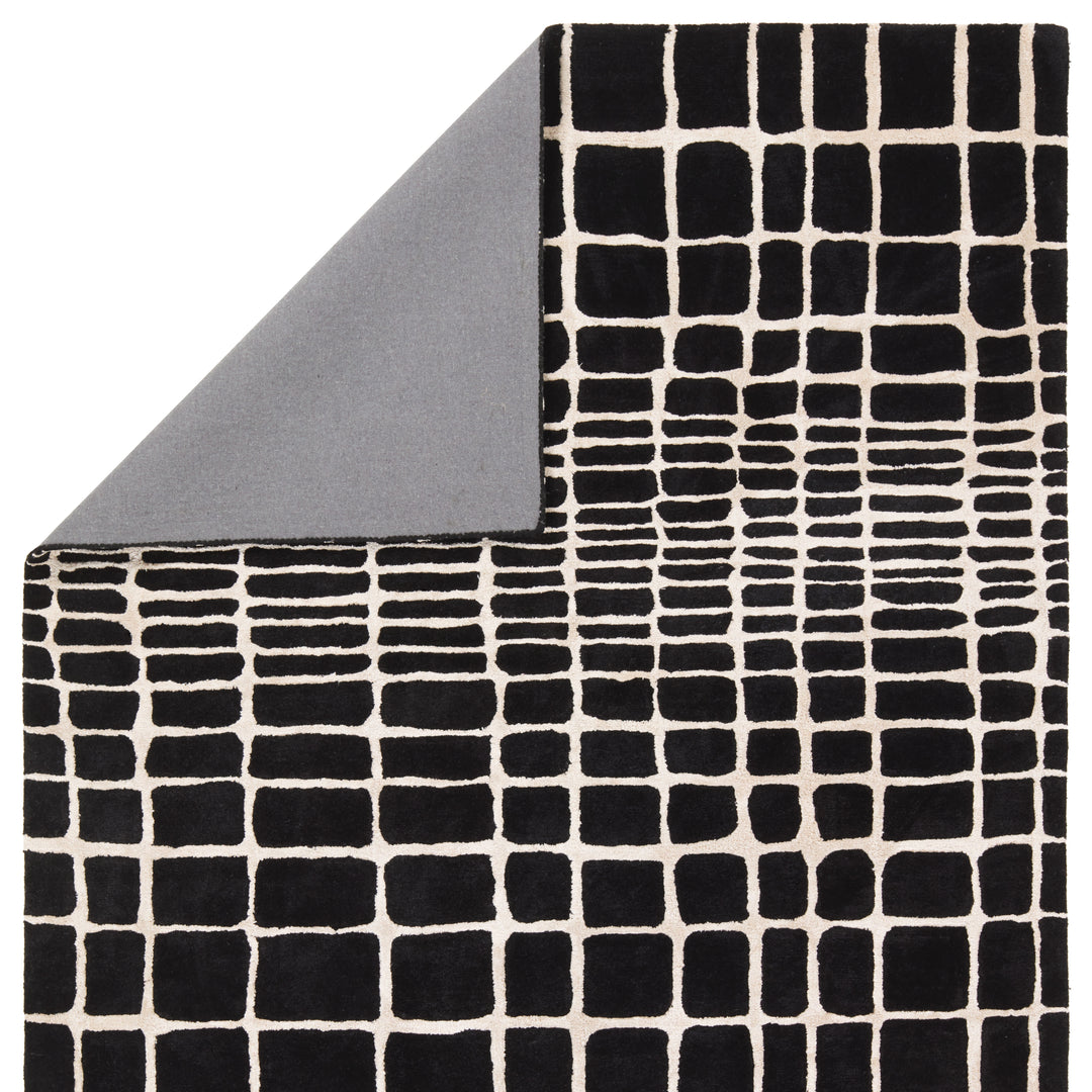 Jaipur Living Innate Handmade Striped Black/Ivory Area Rug (10'X14')