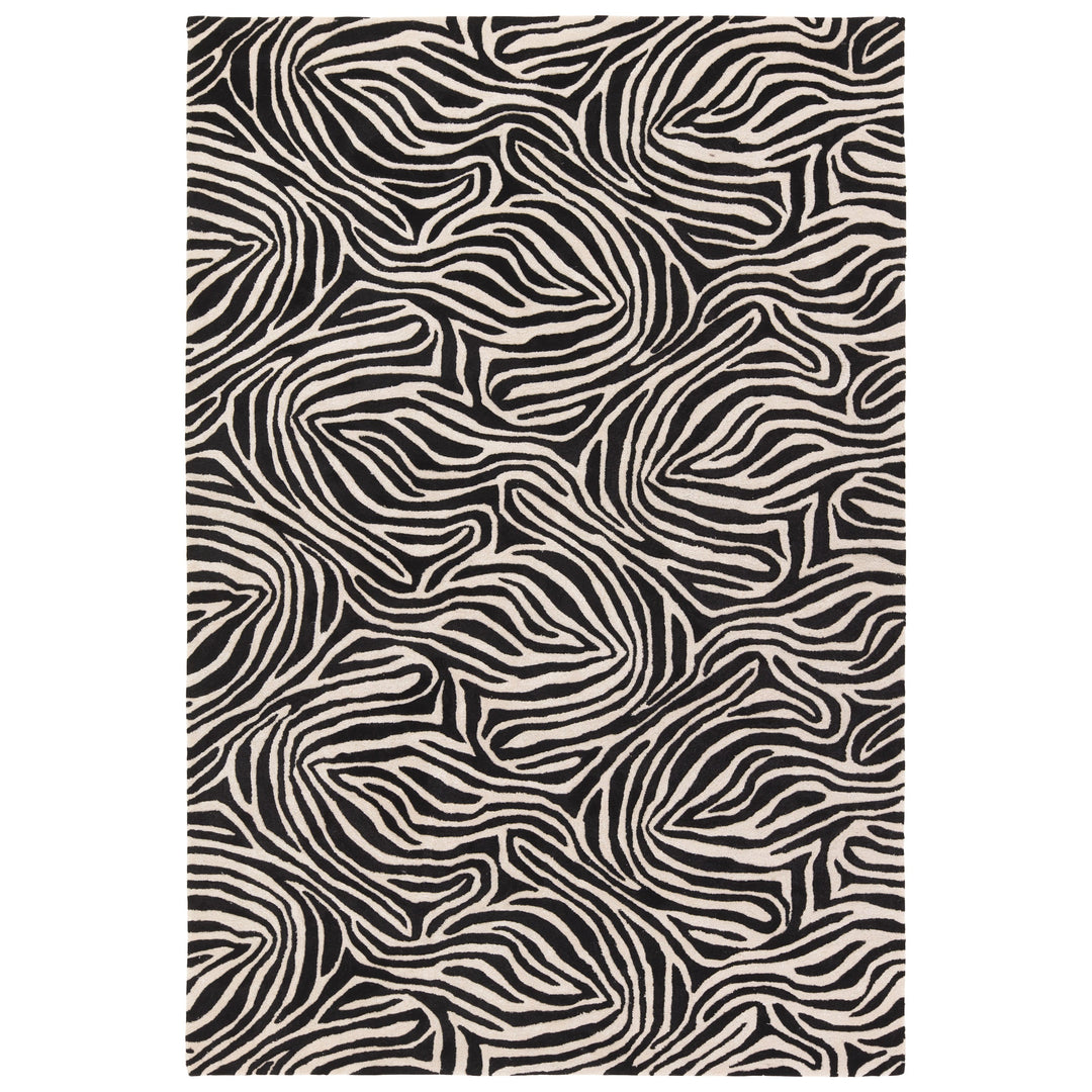 Jaipur Living Collide Handmade Animal Black/Ivory Area Rug (9'X12')