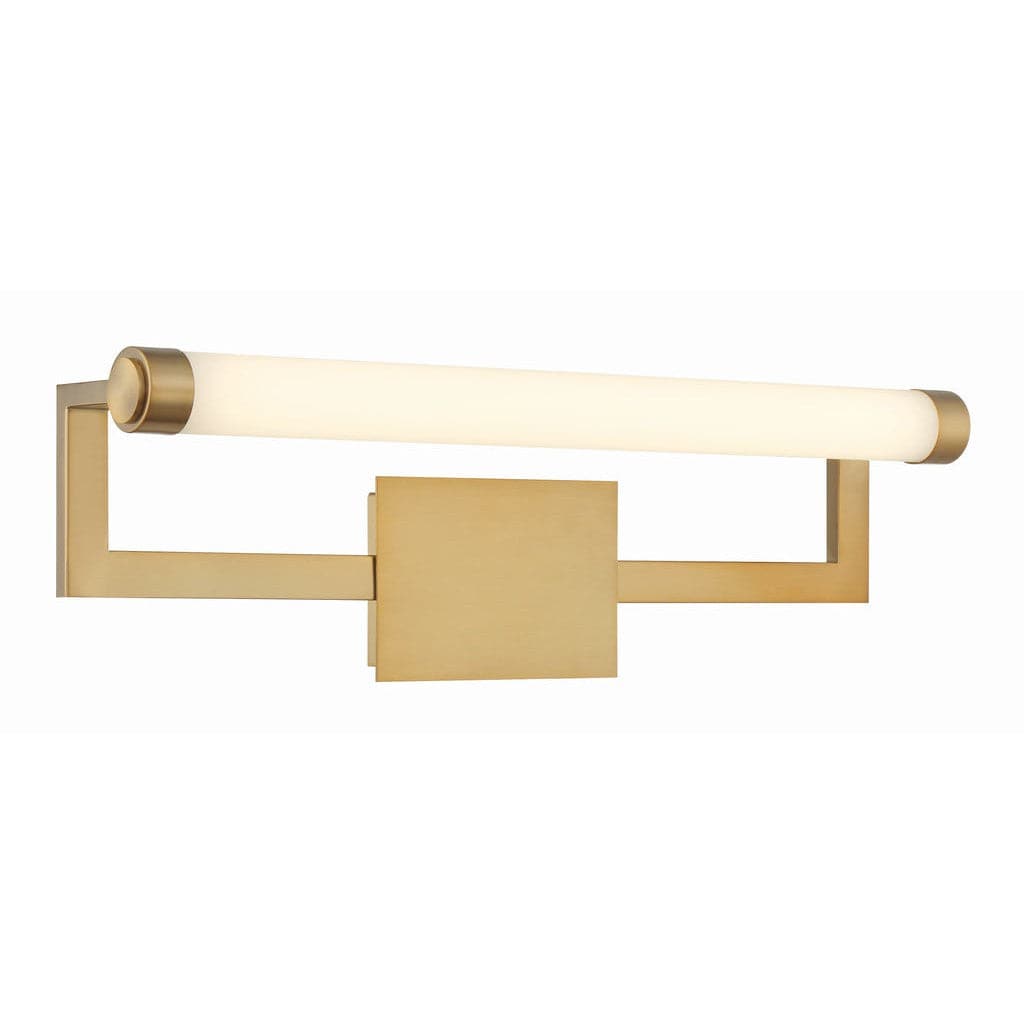 Clinton 1 Light Bathroom Vanity-Crystorama Lighting Company-CRYSTO-CLT-7201-VG-Wall Lighting-1-France and Son