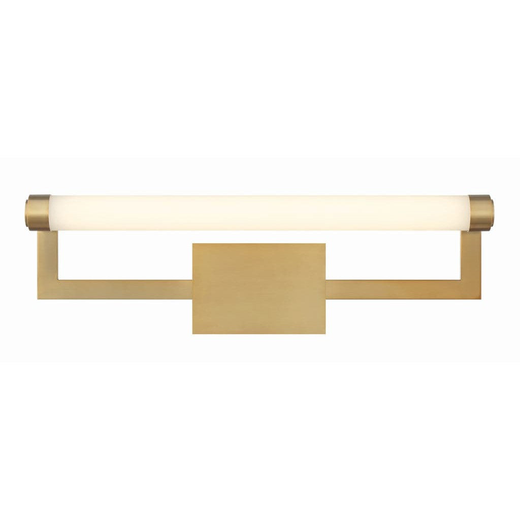 Clinton 1 Light Bathroom Vanity-Crystorama Lighting Company-CRYSTO-CLT-7201-VG-Wall Lighting-2-France and Son