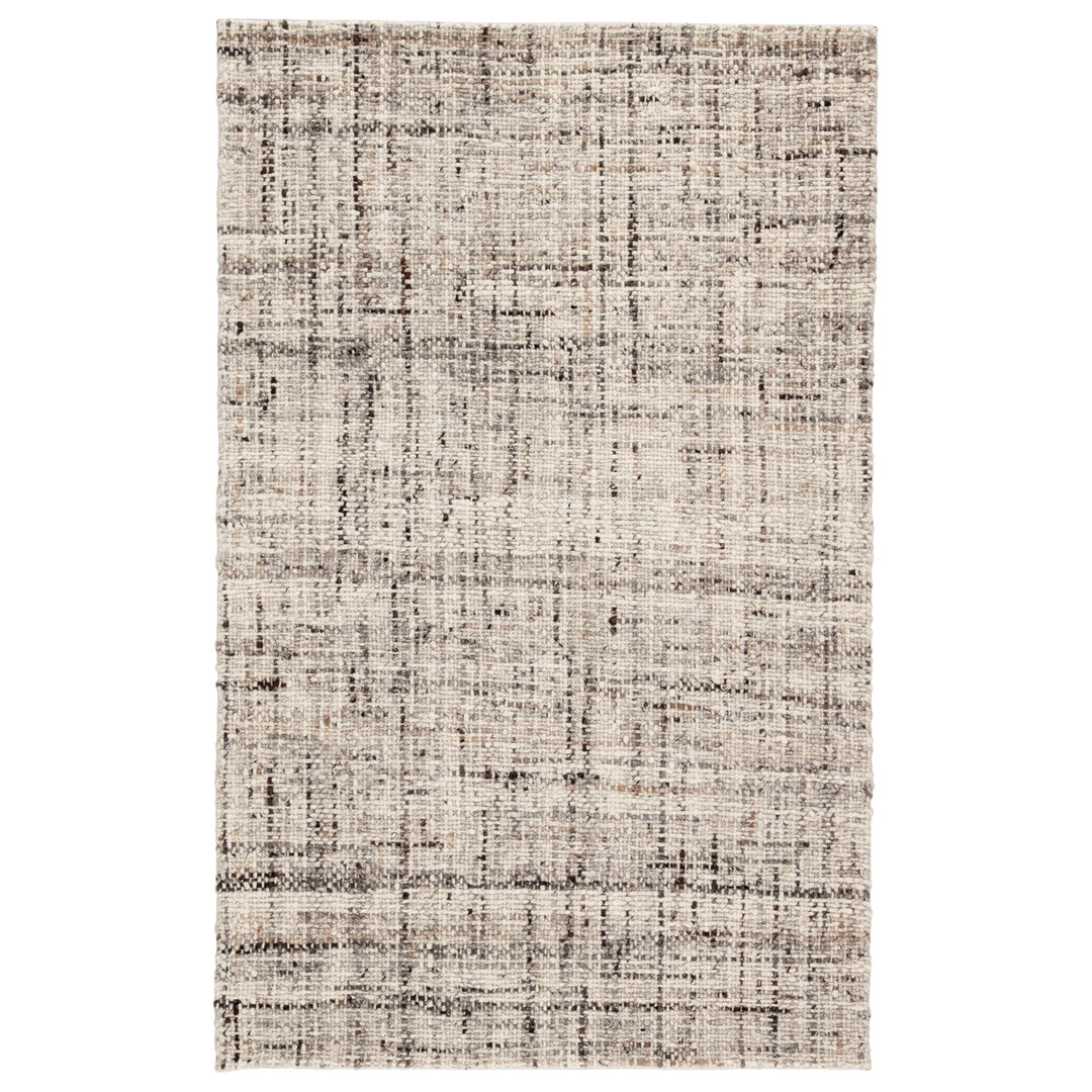 Jaipur Living Season Handmade Solid Gray/ Ivory Area Rug (5'X8')