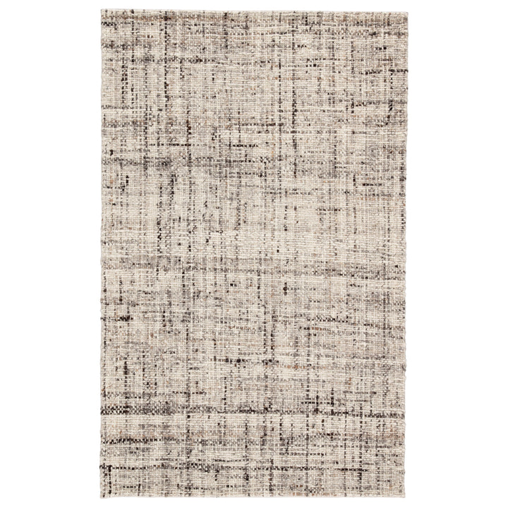 Jaipur Living Season Handmade Solid Gray/ Ivory Area Rug (8'X10')