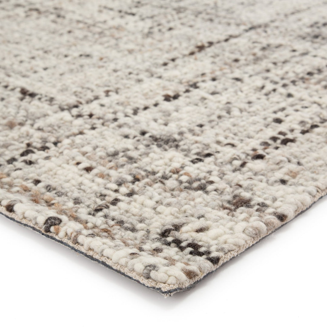 Jaipur Living Season Handmade Solid Gray/ Ivory Area Rug (9'X12')