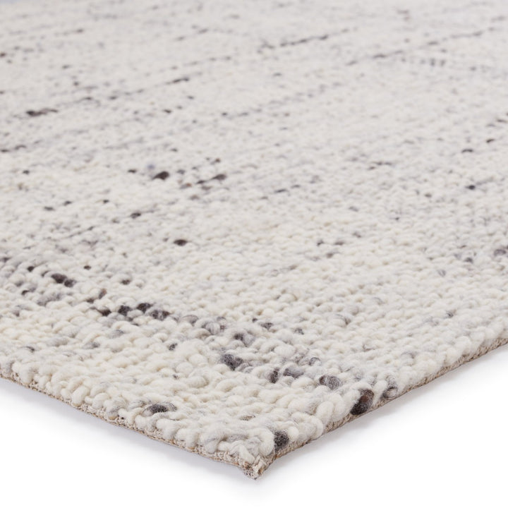 Jaipur Living Season Handmade Solid Ivory/ Gray Runner Rug (3'X12')