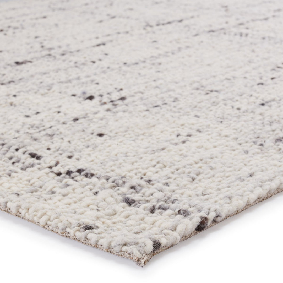 Jaipur Living Season Handmade Solid Ivory/ Gray Area Rug (10'X14')