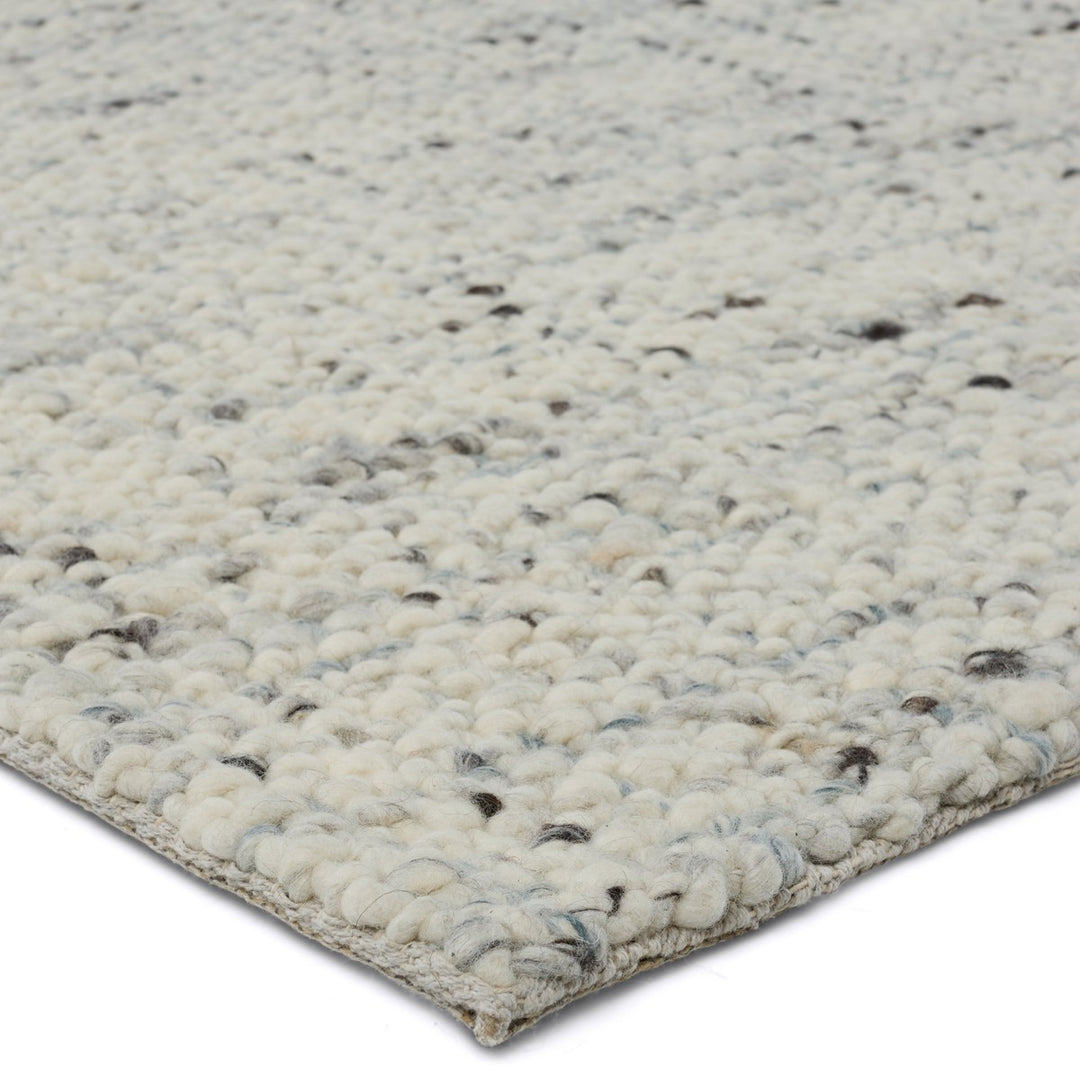 Jaipur Living Season Handmade Solid Cream/ Light Gray Area Rug (9'X12')