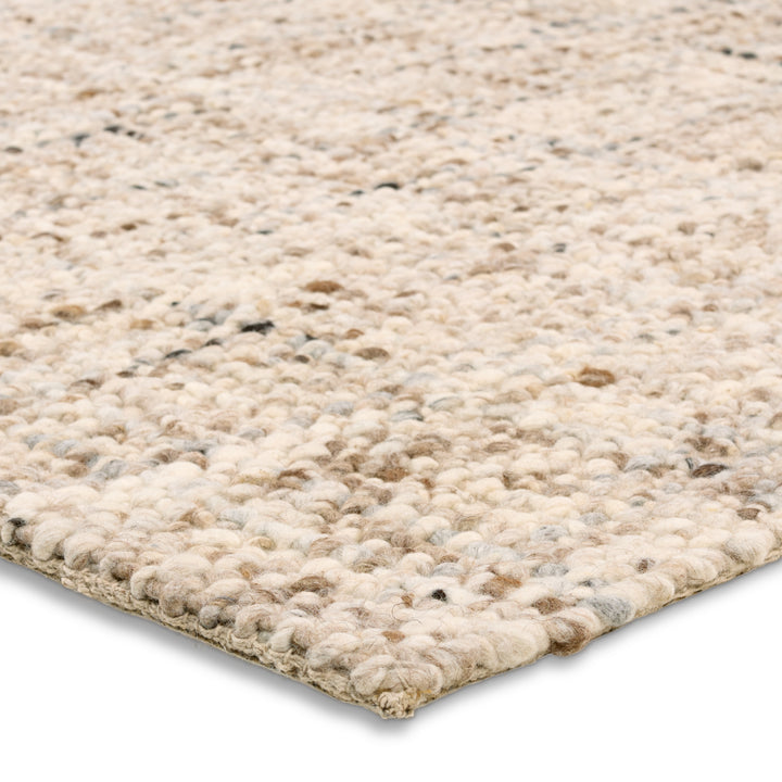 Jaipur Living Season Handmade Solid Tan/Cream Area Rug (9'X12' Rectangle)