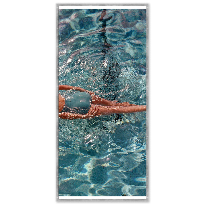 Glamour Magazine, "Woman in Swimming Pool", Fred Lyon, June 1960 3 by Soicher Marin