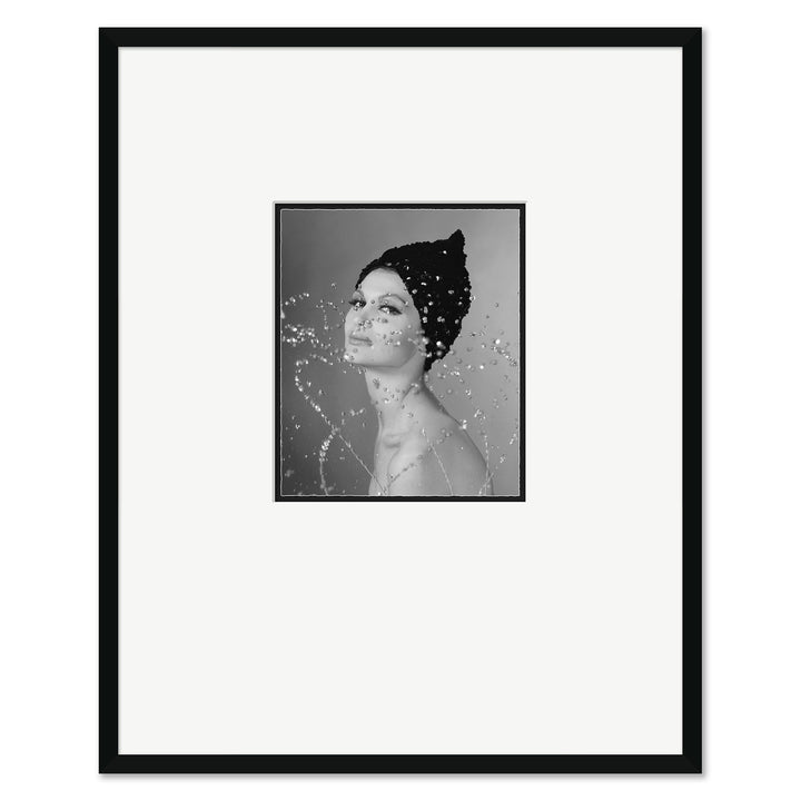 Vogue Magazine, "Isabelle Albonico Wearing a Hat by Adolfo of Emme", John Rawlings, October 1, 1960 by Soicher Marin