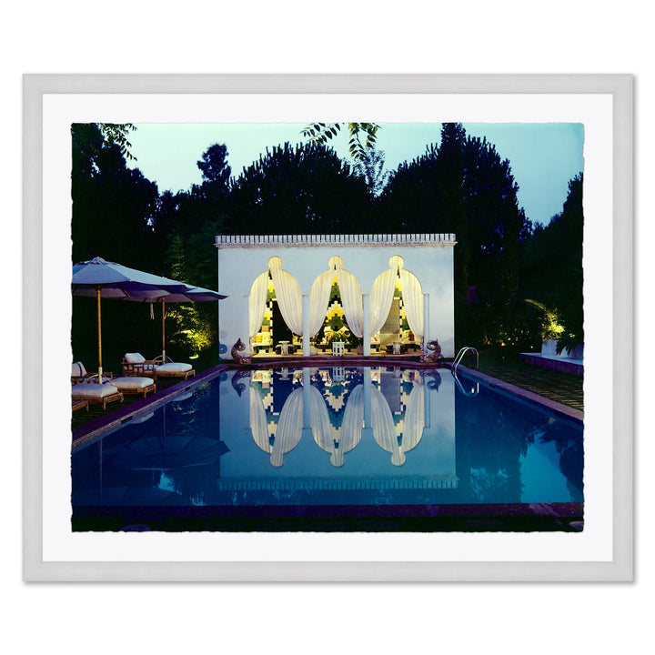 Vogue Magazine, "Valentino's Swimming Pool", Horst P. Horst, August 1, 1974 by Soicher Marin